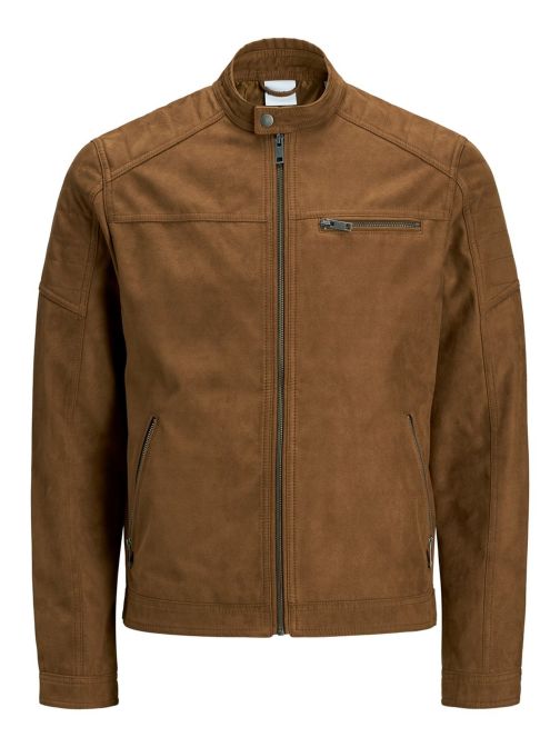 FAUX LEATHER JACKET