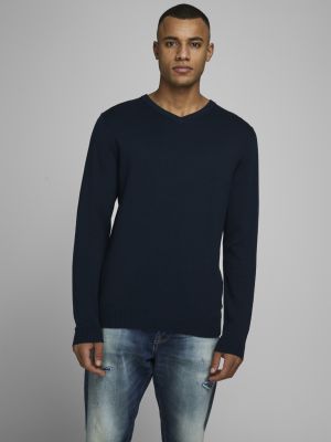 V-NECK KNITTED PULLOVER 12137194