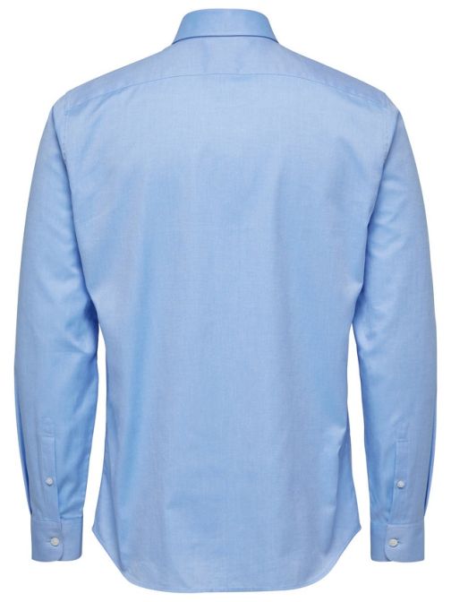 SHDONENEW-MARK SHIRT LS NOOS Light Blue