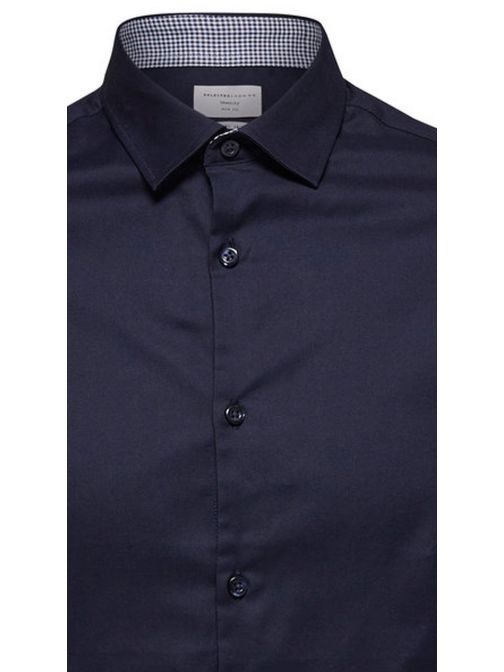 SHDONENEW-MARK SHIRT LS NOOS Navy Blazer