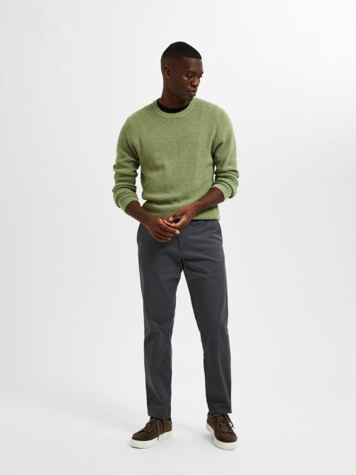 SLIM FIT CHINO TROUSERS