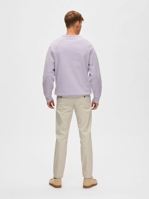 SLIM FIT CHINO TROUSERS