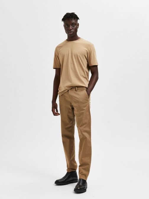 SLIM FIT CHINO TROUSERS