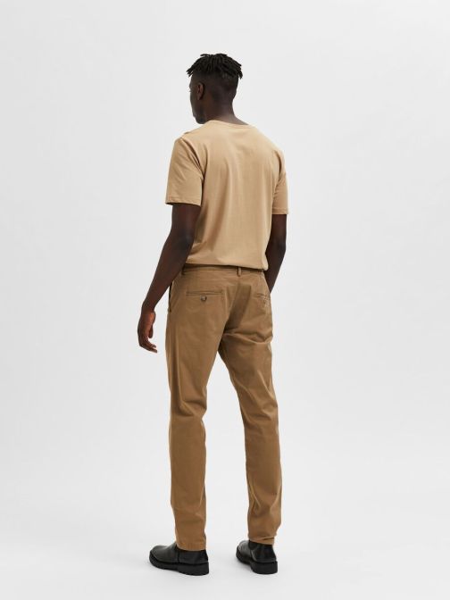 SLIM FIT CHINO TROUSERS