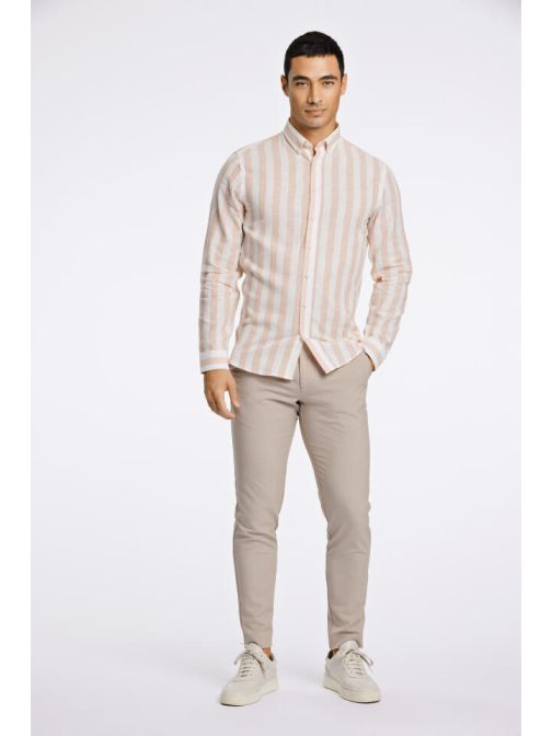 SLIM FIT VÁSZONTARTALMÚ ING