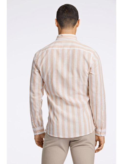 SLIM FIT VÁSZONTARTALMÚ ING