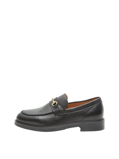 LEATHER HORSEBIT LOAFER