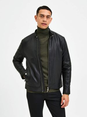 CLASSIC LEATHER JACKET 16085745