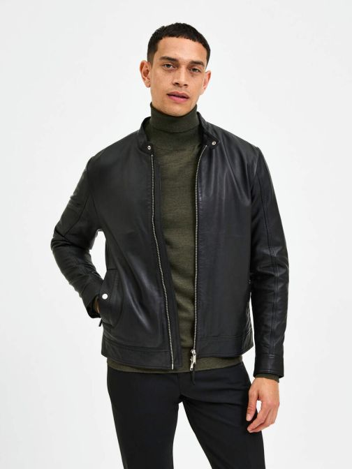 CLASSIC LEATHER JACKET