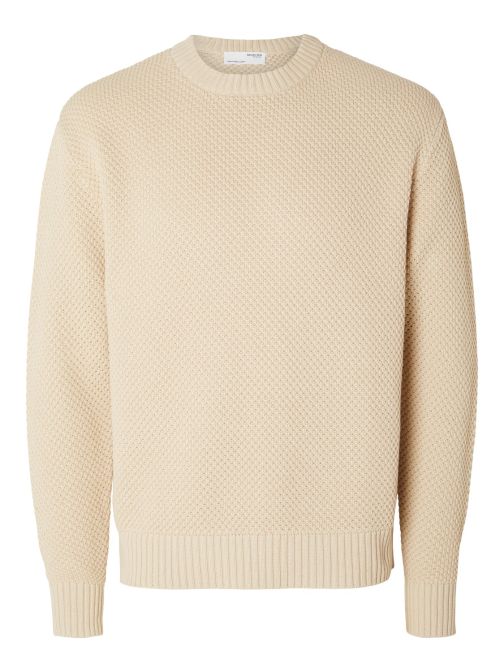 LONG-SLEEVED KNITTED PULLOVER