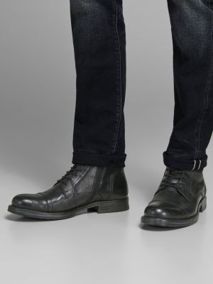 LEATHER BOOTS 12155999