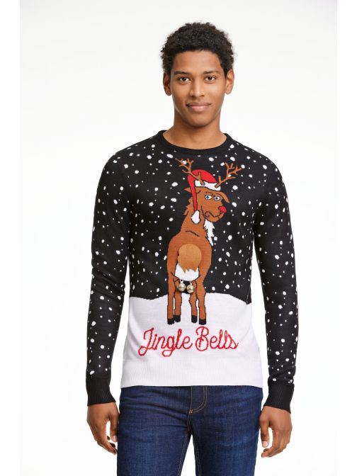 ÜNNEPI MINTÁS INTERAKTÍV PULÓVER 