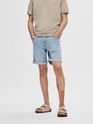 SLIM FIT DENIM SHORTS 16092496