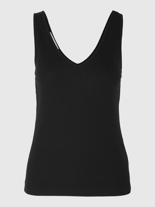 V-NYAKÚ BORDÁZOTT TOP