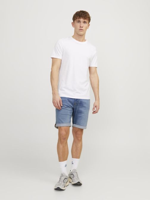 REGULAR FIT DENIM SHORTS