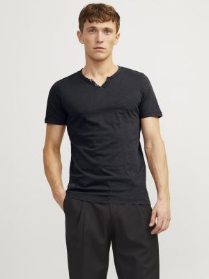 SPLIT NECK T-SHIRT 12164972