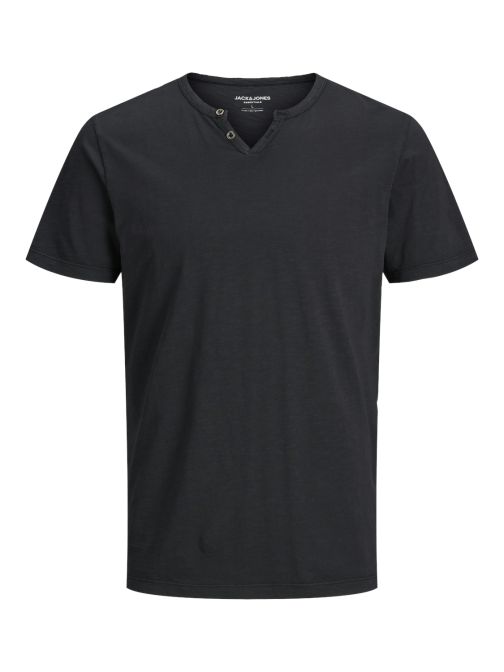 SPLIT NECK T-SHIRT