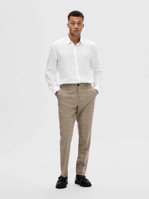 LINEN SLIM FIT SHIRT
