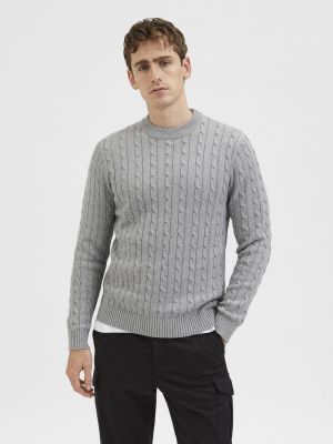 STRUCTURE KNITTED PULLOVER 16087876