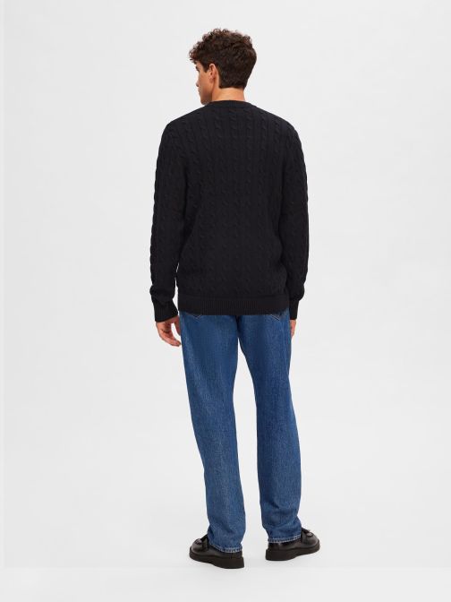 STRUCTURE KNITTED PULLOVER