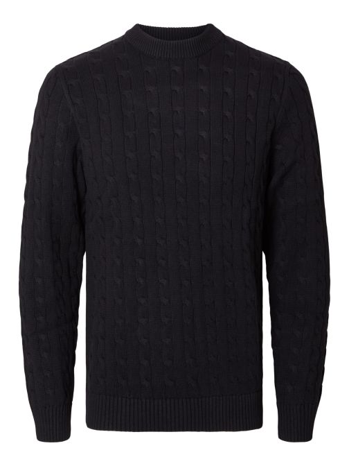 STRUCTURE KNITTED PULLOVER