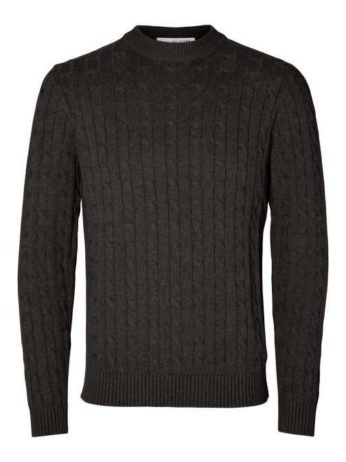 STRUCTURE KNITTED PULLOVER