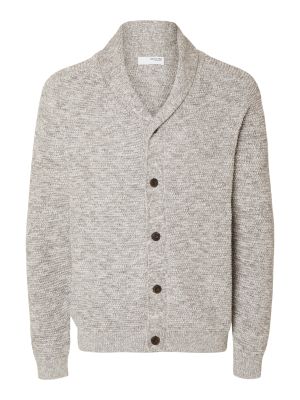 KNITTED COTTON CARDIGAN 16094272