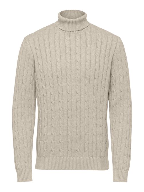 ORGANIC COTTON KNITTED PULLOVER