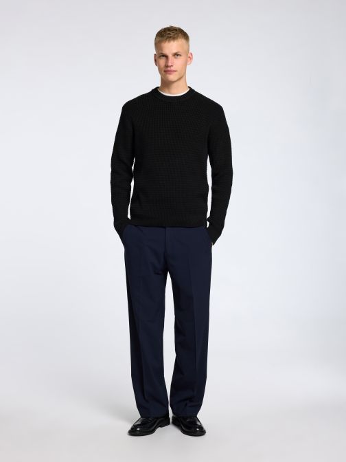 ORGANIC COTTON KNITTED PULLOVER