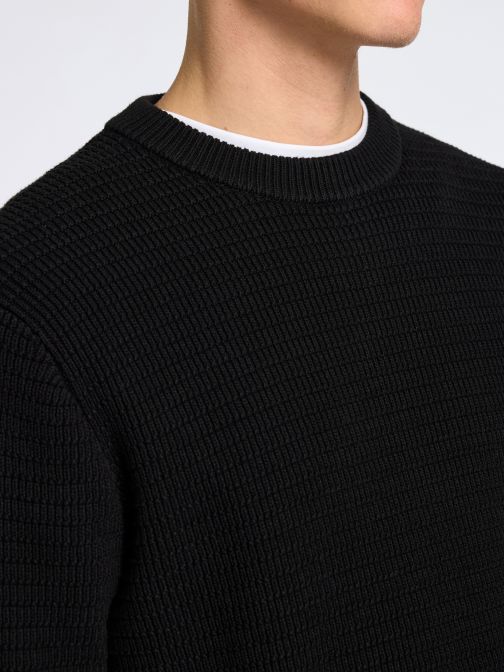 ORGANIC COTTON KNITTED PULLOVER