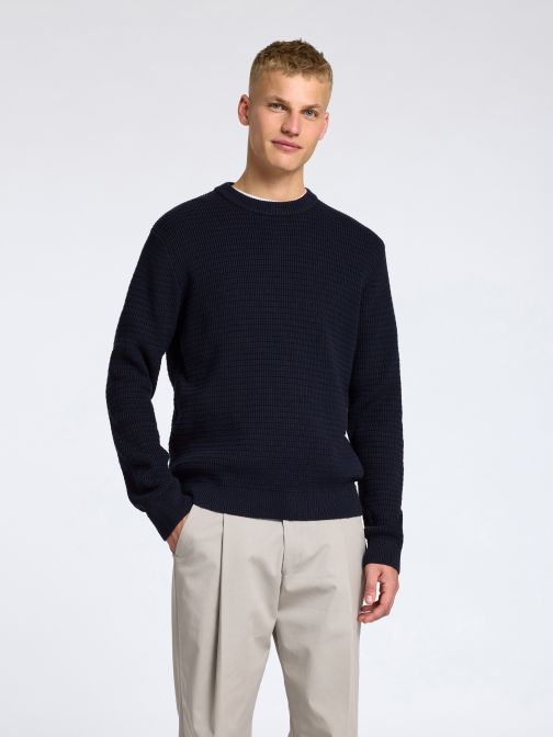 ORGANIC COTTON KNITTED PULLOVER