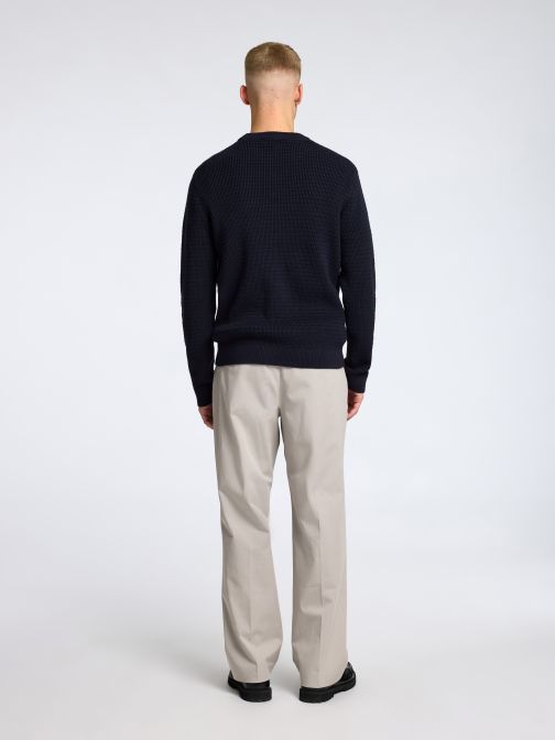 ORGANIC COTTON KNITTED PULLOVER