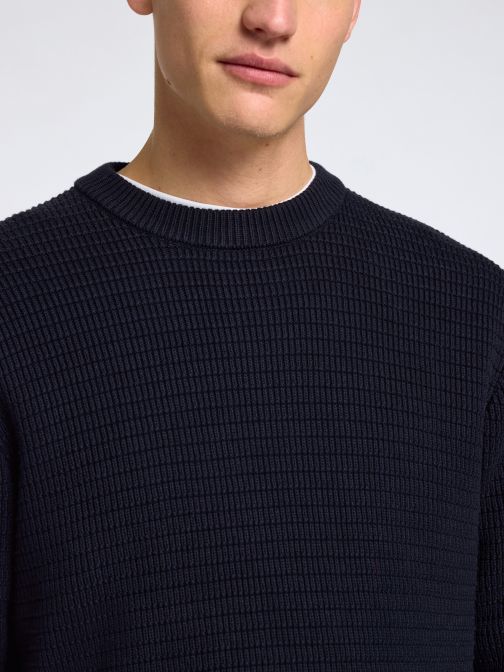 ORGANIC COTTON KNITTED PULLOVER