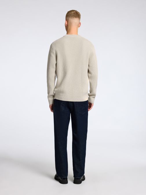 ORGANIC COTTON KNITTED PULLOVER