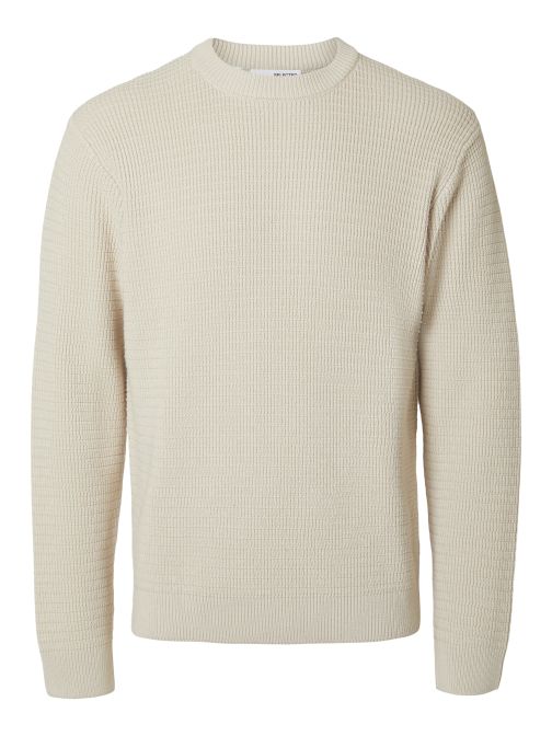 ORGANIC COTTON KNITTED PULLOVER