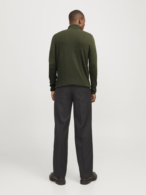 KNITTED ROLL NECK PULLOVER