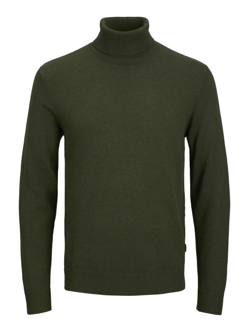 KNITTED ROLL NECK PULLOVER