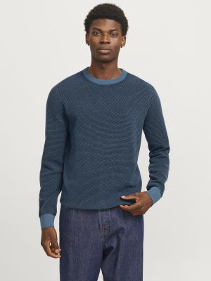 KNITTED COTTON PULLOVER 12258139