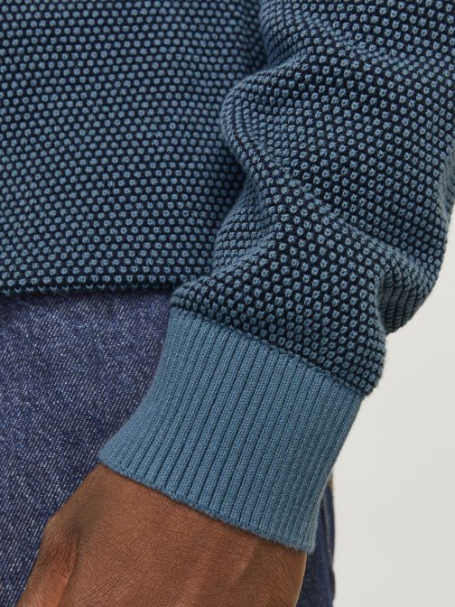 KNITTED COTTON PULLOVER