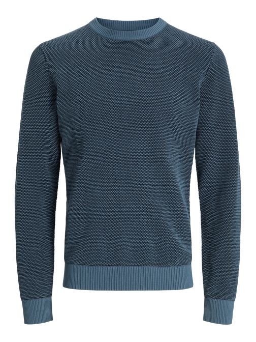 KNITTED COTTON PULLOVER