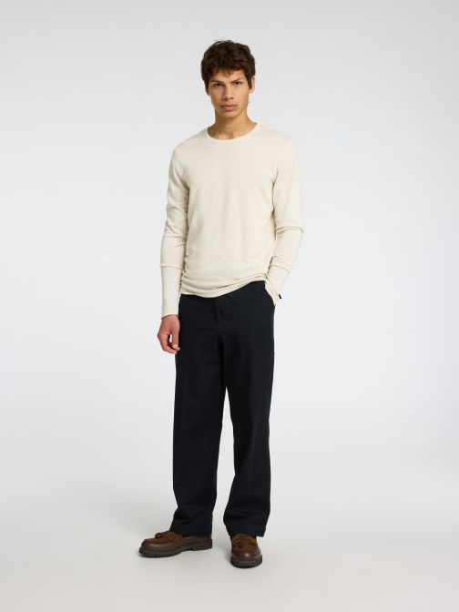 O-NECK KNITTED PULLOVER