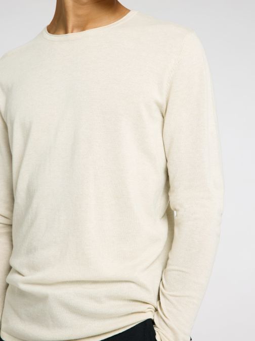 O-NECK KNITTED PULLOVER