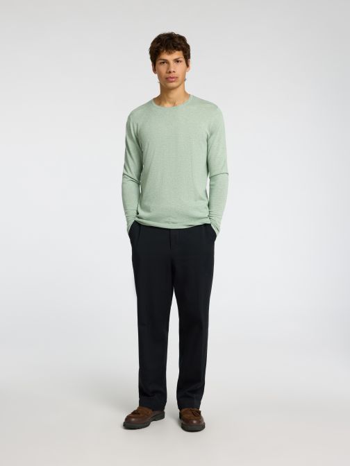 O-NECK KNITTED PULLOVER