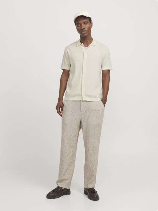 STRUCTURED KNITTED SHIRT