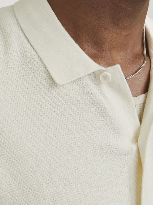 STRUCTURED KNITTED SHIRT