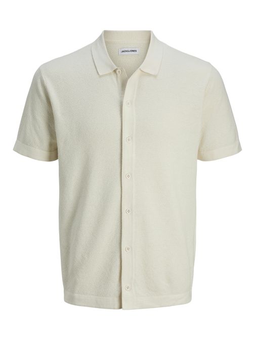STRUCTURED KNITTED SHIRT
