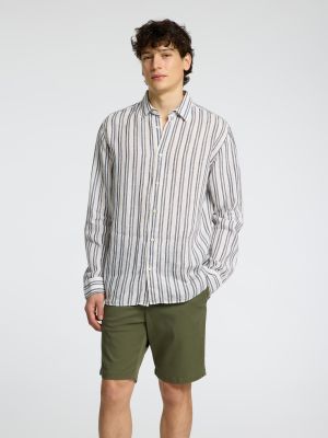 STRIPED LINEN SHIRT 16096909