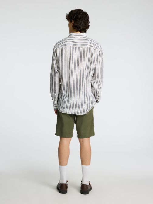 STRIPED LINEN SHIRT