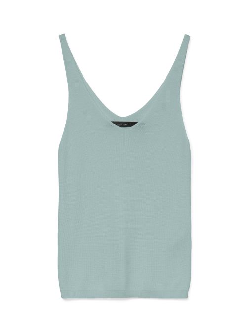 V-NYAKÚ BORDÁZOTT TOP 