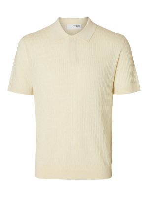 STRUCTURED KNITTED POLO SHIRT 16097575